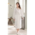 thumbnail image 2 of Richie House Womens Soft Premium Flannel Fleece Bathrobe RHW2884, 2 of 6