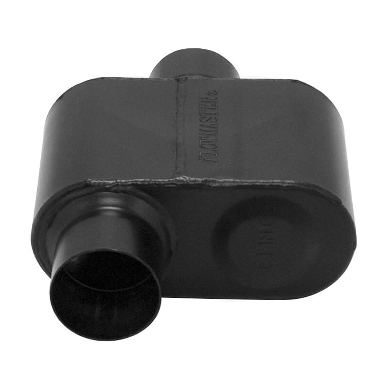Flowmaster 843016 Super 10 Muffler 409S - 3.00 Offset In/3.00 Center Out - Aggressive Sound