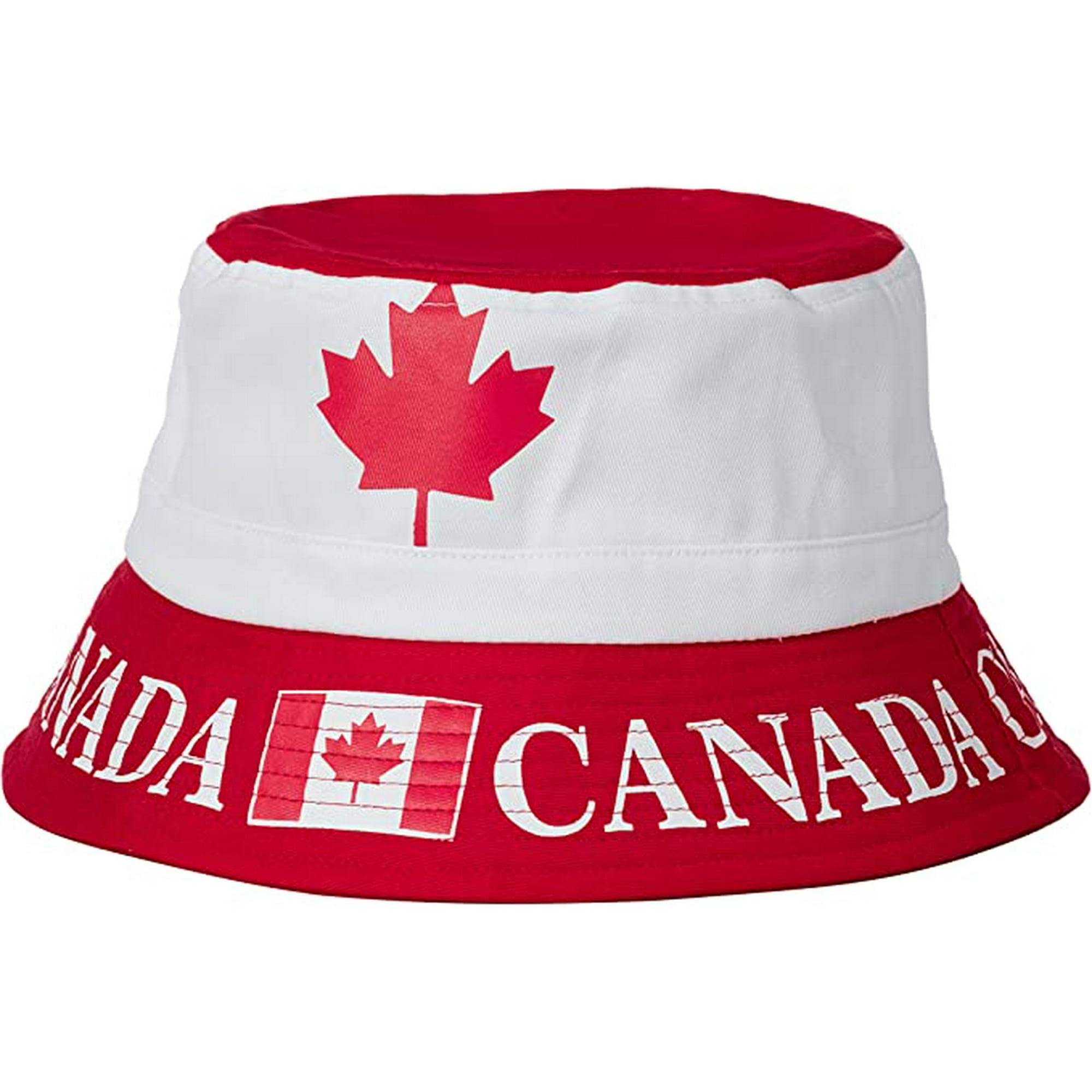 Canada Canadian Bucket Hat CANADA CANADIAN COUNTRY FLAG ADULT BUCKET HAT CAP Canada Bucket Hat Beanie Bucket Hats for Men and Women Canadian Pride Garden Cap for Sun Protection Walmart