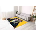 thumbnail image 3 of Gift For Him Rug, Animal Rug, Bath Rugs, Graffiti Monkey Rug, Yellow Rug, Abstract Monkey Rug, Kitchen Rug, Popular Rugs, 3D Printeds Rug, 3.3'x6.5' - 100x200 cm, 3 of 8