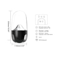 thumbnail image 4 of Altavoz De Graves Inalámbrico Portátil Con Bluetooth, Fuente De Baile Acuático, Luces Coloridas, Decoración De Audio Para Mesita De Noche De Escritorio seitruly EL017337-01, 4 of 5