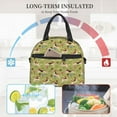 thumbnail image 4 of Uemuo Running Beagle Printed Lunch Bag Lunch Box Reusable Insulated Lunch Tote Bag, Leakproof Thermal Cooler Sack Food Handbags Case High Capacity, 4 of 5