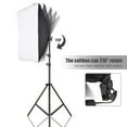 thumbnail image 2 of Led Light Kit Studio Led Light Kit Studio Photography Light Kit Softbox Lighting Set Including 85W 3000K-6000K Bi Color Temperature LED Light Softbox Light Stand Boom Arm, 2 of 6