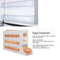 thumbnail image 3 of Egg Dispenser, Space Saving Automatic 60 Count Egg Holder for Refrigerator, Large Capacity Durable Universal Rolling Egg Holder for Kitchen Refrigerator Storage, 3 of 8