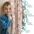 thumbnail image 3 of Blackout Kids Curtains,Pink Fairy Rainbow Pattern Childrens Insulated Curtains Set Of 2,Bedroom Essentials,Toddler Room Decor 42"x54", 3 of 5
