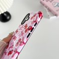 thumbnail image 5 of Branple Funda Compatible Con Iphone 16 Plus, Diseño De Lazo De Cerezo Rosa Con Tpu Suave Y Delgado A Prueba De Golpes Y Cubierta Protectora De Pc Dura Para Mujer Diseñada Para Iphone 16 Plus (Brillant, 5 of 5