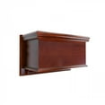 thumbnail image 3 of Renovators Supply Dark Oak Hardwood Flat Panel High Tank Toilet Part Tank Only, 3 of 6