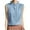 Blue Tank Top for Women, variant on TARIENDY Womens Summer Sleeveless Tops Dressy Ruffle Crewneck Tank Tops Business Casual Outfits Solid Button Up Tops Summer Clothes Blue XL