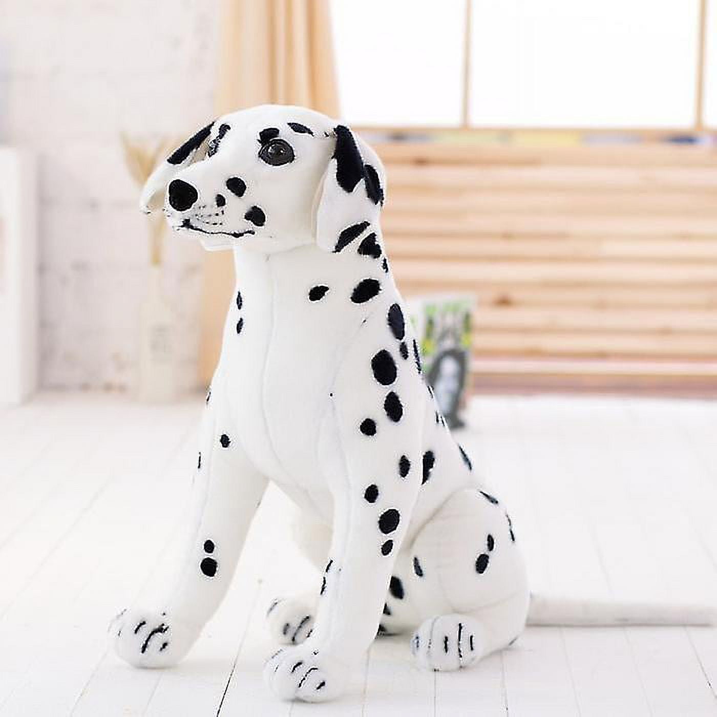 30/40/50cm Stuffed Animals Dog Dalmatian Plush Toy Lifelike Giant
