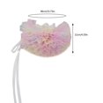 thumbnail image 5 of Yokua Colorful Mesh Ruffle False Collar Scarf Renaissances Small Neck Ruff Necklace, 5 of 14