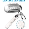thumbnail image 4 of Key Fob Cover Compatible with Infiniti Q50 Q60 QX60 QX50 QX55 2019-2024 Keychain Case Holder Protector,White, 4 of 7