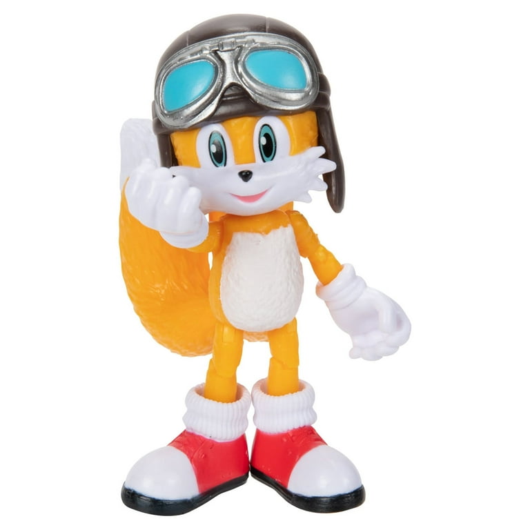  Sonic the Hedgehog 2 The Movie 4 Articulated Action Figure  Collection (Tails) : Toys & Games