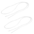 thumbnail image 1 of INSPIRE CHIC Pair Plastic Tip Round Shoelaces Shoes Laces Strings Cords 110cm Length, 1 of 3