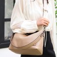 thumbnail image 3 of Sonducket Bolso de hombro de PU para mujer, moderno y versátil, de gran capacidad y con correa ajustable Bolsas de mensajero y de hombro caqui, 3 of 6