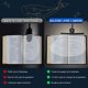 thumbnail image 2 of Lampe De Lecture Double Tte 14 Leds, Liseuse Lampe Clip Usb Recargable, Lumire Du Livre 360cou Flexible, 3 Colores Y Gradación Progresiva, Jusqu, 2 of 5