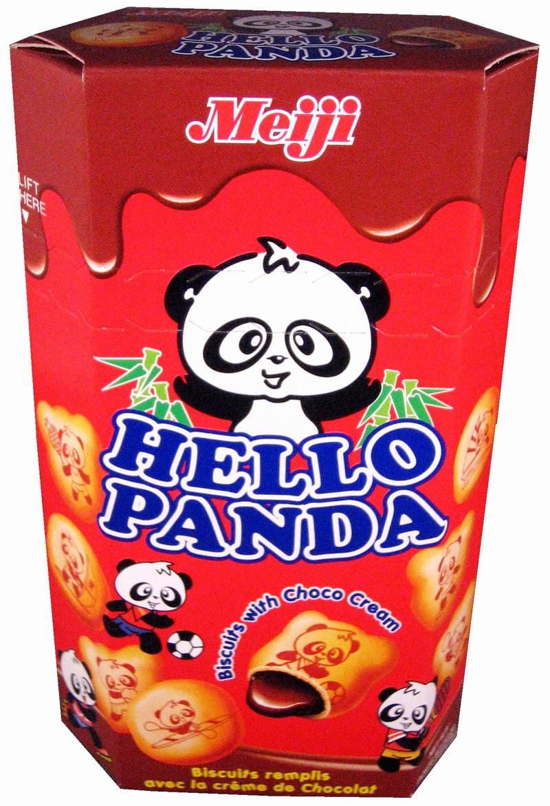 Meiji Hello Panda Chocolate Biscuits