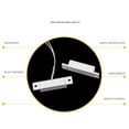thumbnail image 5 of Wired Door Sensor Magnetic Switch Home Anti-theft Alarm Dustproof Waterproof, 5 of 13