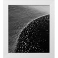 thumbnail image 3 of Lee Peterson 4x24 White Modern Wood Framed Wall Art Titled - Beach Reflection IV, 3 of 5