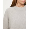thumbnail image 4 of Women’s Oversized Crewneck Knit Sweater, Loose Long Sleeve Pullover Top, Sizes S‑L, 4 of 6