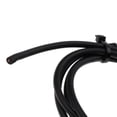 thumbnail image 4 of Cable de guitarra antirruido chapado en oro para piezas de efectos de guitarra negro, 4 of 8