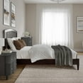 thumbnail image 4 of AFI Quincy Full Solid Wood Low Profile Platform Bed, Espresso, 4 of 12