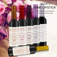 thumbnail image 6 of Aliver Liquid Lip Glaze Set 6PCS Long Lasting Moisturizing Wine Lipstick Gloss Liquid Lipstick Lips Makeup Set - 7g, 6 of 8