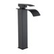 thumbnail image 1 of Grifo de cascada, grifo de lavabo de agua fría y caliente adecuado para baño, inodoro Cocina (negro), 1 of 4