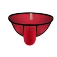 thumbnail image 2 of Lilgiuy Men's Summer Breathable Mesh Solid Color Thong Mesh Breathable Panties Fashion 2022 Spring Winter, 2 of 3