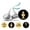 Black & Golden, variant on Darling Souvenir DIY Sacrament Baptism Theme&nbsp;Stickers chocolate&nbsp;Candy Labels 190 Pcs-Gray