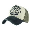 thumbnail image 5 of Gorra de béisbol de algodón con visera para el sol de la policía de Nueva York, sombrero de lengua de pato (versión desgastada) brillar Electrónica, 5 of 5