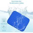 thumbnail image 4 of Summer Cooling Mat & Sleeping Pad- Water Absorption Top, Materials Safe, Easy Carry, EZ Clean. Keep Cooling for Pets, Kids and Adults.(Navy Blue, 28" x 22"), 4 of 5