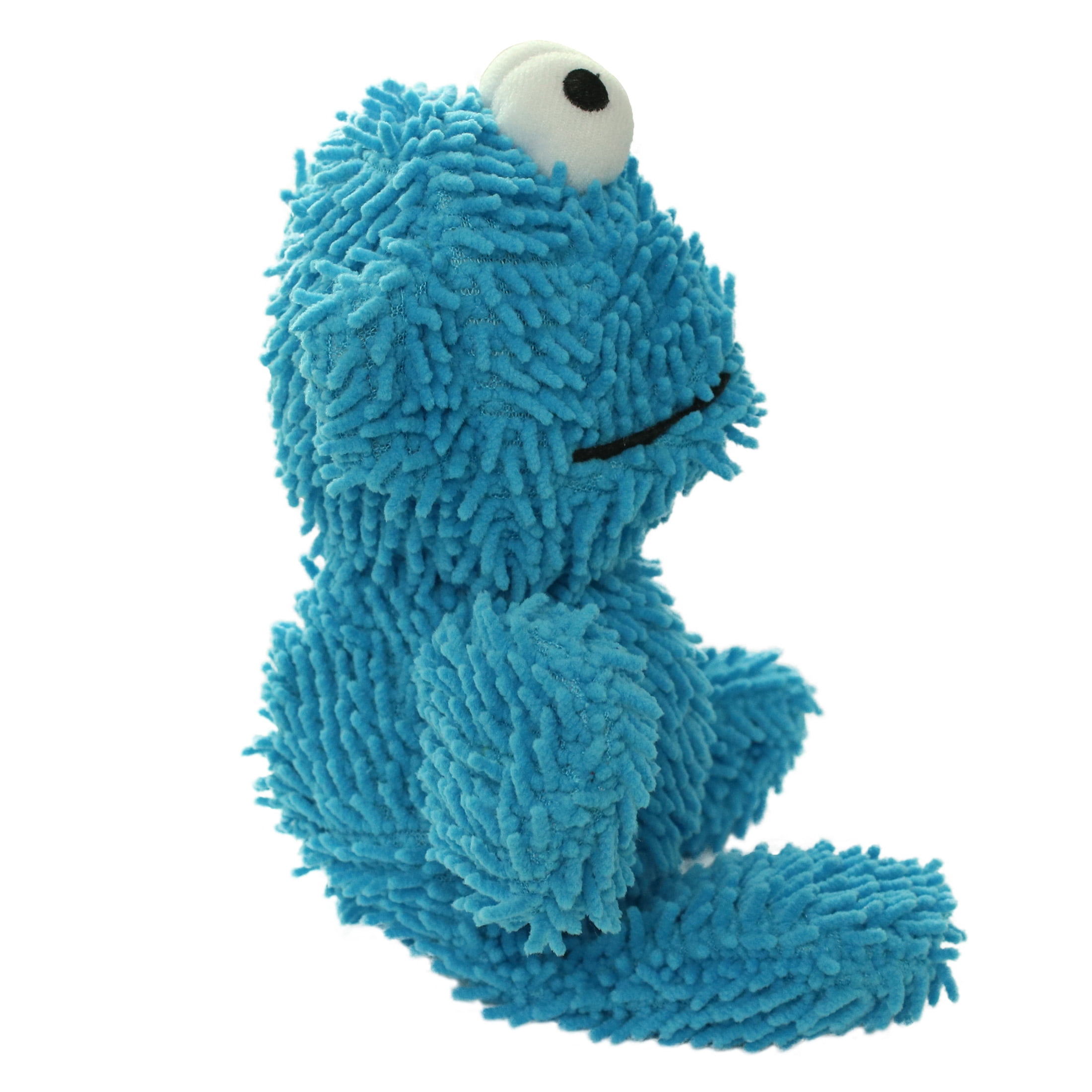 Mighty Microfiber Ball Med Monster Durable Plush Squeaky Dog Toy