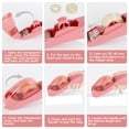 thumbnail image 3 of Eagle Automatic Adhesive Tape Dispenser, Portable with Safety Blade, 2 Rolls of Tape Included, for Office, Home, Packaging, DIY, Flamingo Pink, 3 of 11