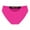 Hot Pink, variant on Women's Underwear Letter Printed Waistband Full Coverage Briefs Mid Waisted Breathable Underpants Blue XL