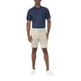 thumbnail image 2 of Ben Hogan Men's and Big Men’s Birdseye Geometric Print Jacquard Golf Polo Shirt, up to Size 5XL, 2 of 5