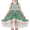 Green, variant on Girls Dress Green Ruffle Layered Tulle Mesh Christmas Princess Tutu 6 Years