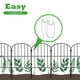 thumbnail image 4 of Cerca de Jardín Decorativo, Valla de Barrera de Animales para Perros Multipósito Fácil de EnsamblAJe para Patio de Patio Al Aire Libre, 4 of 7