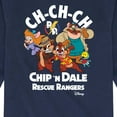 thumbnail image 3 of Chip 'N Dale Rescue Rangers - Chip 'N Dale Character Art - Toddler And Youth Long Sleeve Graphic T-Shirt, 3 of 5