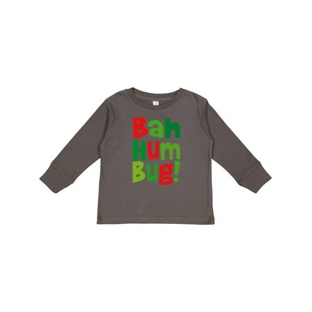 

Inktastic Bah Humbug Gift Toddler Boy or Toddler Girl Long Sleeve T-Shirt