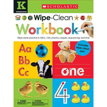 Wipe Clean Workbook: Kindergarten (Scholastic Early (Best Authors For Kindergarten)