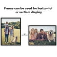 thumbnail image 6 of Americanflat 12x17 Picture Frame with Polished Plexiglass Streamline Collection Thin Border Wall - Black, 6 of 7