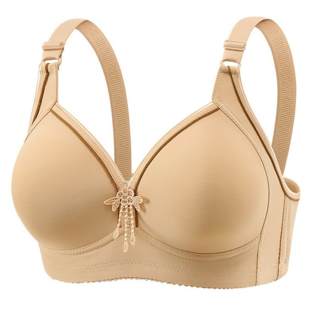 Ropa Interior Sexy para Mujeres Reunidas Tamaño Grande sin Bordes Sujetador Diario Nylon Spandex, Ropa Interior Seductora para Mujeres