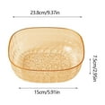 thumbnail image 3 of QTOCIO Fruit Tray for Parties Fresh Fruit Tray On Ice Household Candy Tray Plastic Snacks Melon Seed Tray Living Room Dining Table Fruit Tray, 3 of 6