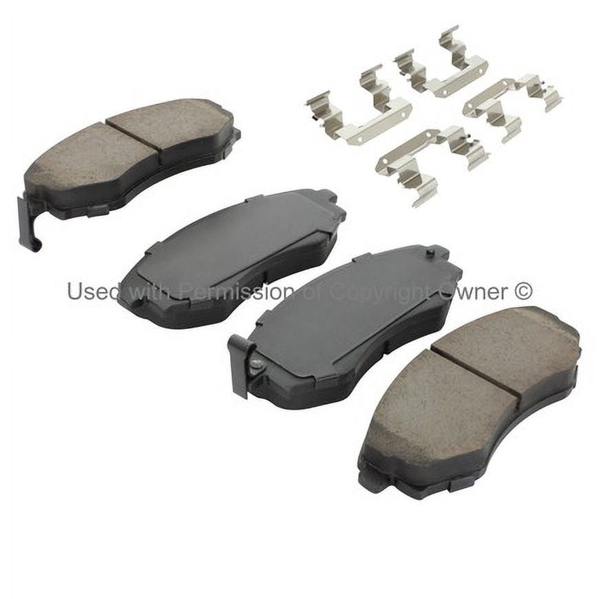 Mpa Electrical 1003-0700C Quality Built Disc Brake Pad Set   Black Series,