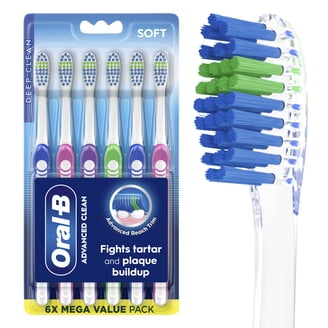 Oral-B Toothbrush Pro Whitening, Soft, 6 Count - Walmart.com