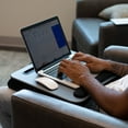 thumbnail image 6 of LapGear Memory Foam Lap Desk, Fits up to 17.3" Laptop, Silver, 6 of 7