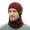 Red, variant on Baberdicy Hat Unisex Winter Windshield Scarf Hat101% Cotton Against Coldness Hiking Man Baseball Cap Red