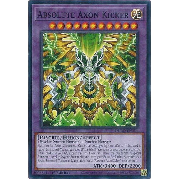YuGiOh Duelist's Advance Common Absolute Axon Kicker DUAD-EN034