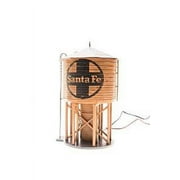 Broadway Limited HO Scale Operating Water Tower with Sound - Santa Fe/ATSF