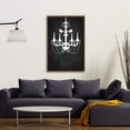 thumbnail image 2 of wall26 Framed Canvas Wall Art for Living Room, Bedroom Droplight Theme Canvas Prints for Home Decoration Ready to Hang - 16x24 inches, 2 of 4